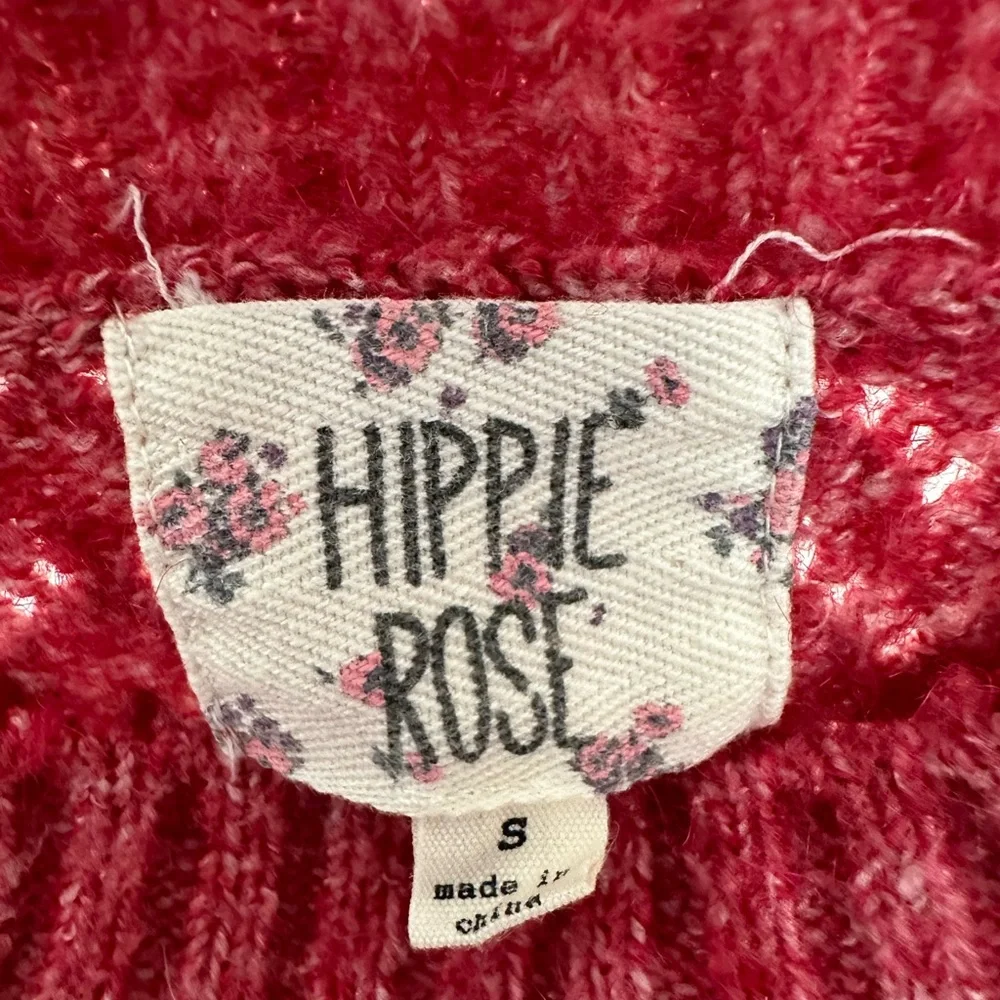 Pink crochet sweater - Picture 3 of 5